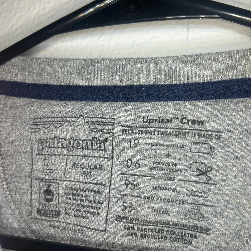 Patagonia Women’s Ridge Rise Stripe Uprisal Sweatshirt - Picture 3 of 3